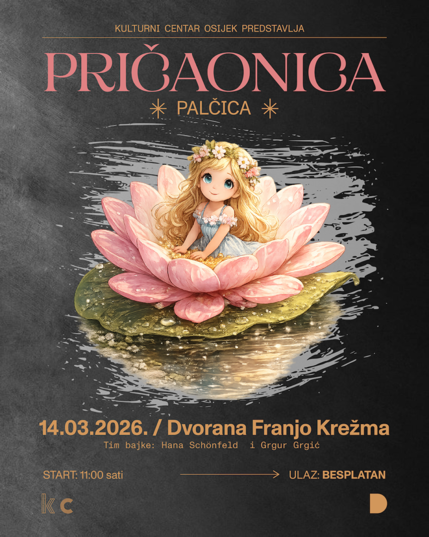 Pričaonica za djecu: Upoznajte čarobni svijet male Palčice