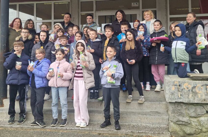 Uskrsna radionica ispunila školsko dvorište radošću i igrom